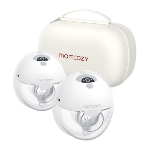 Momcozy Wearable Electric Breast Pump Hands-Free M5 Grey – Double