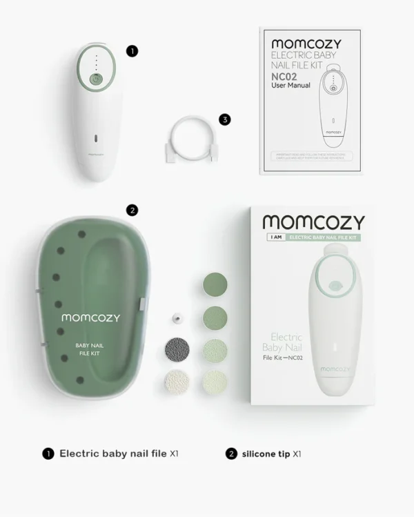 Momcozy Electric Baby Nail File - Image 4