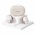 Momcozy Wearable Hands-free Breast Pump Mobile Style | M6 Red Double
