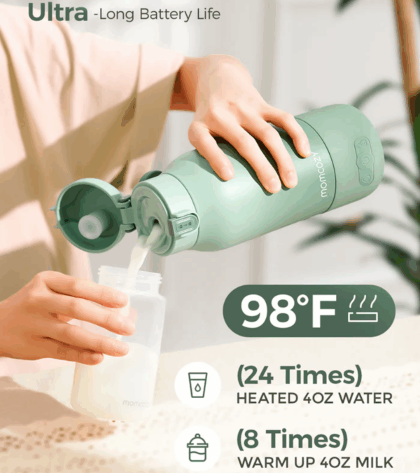 Momcozy Portable Breast Milk and Water Warmer for Travel - Image 4