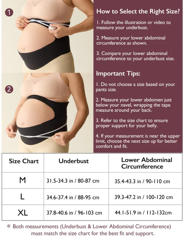 Momcozy Pregnancy Belly Band | Oyster Pink Large - Image 9