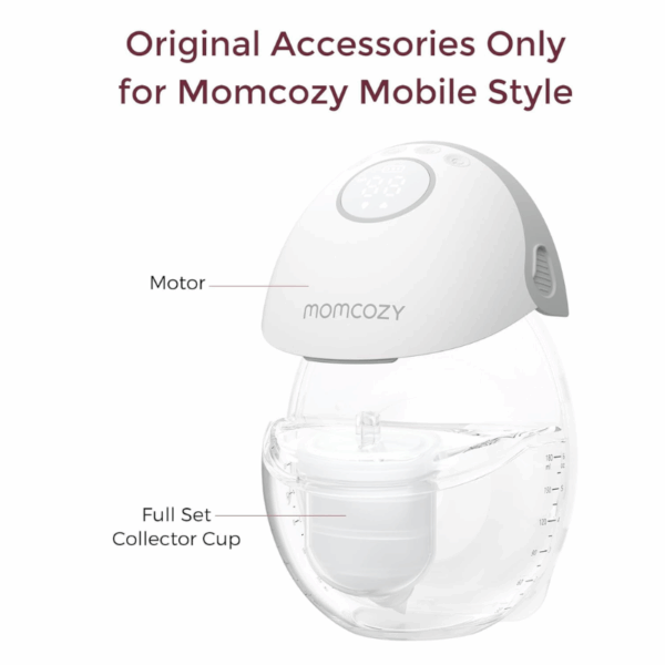 Momcozy Full Set Collector Cup Only Compatible with Momcozy Mobile Style | M6 - Image 2