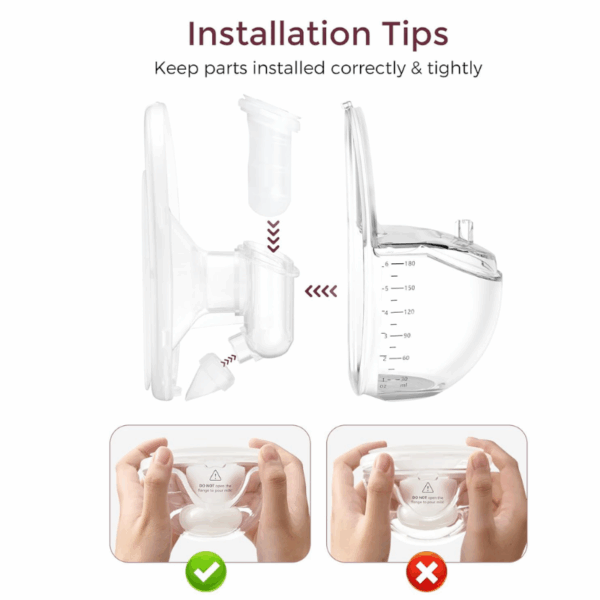 Momcozy Full Set Collector Cup Only Compatible with Momcozy Mobile Style | M6 - Image 4