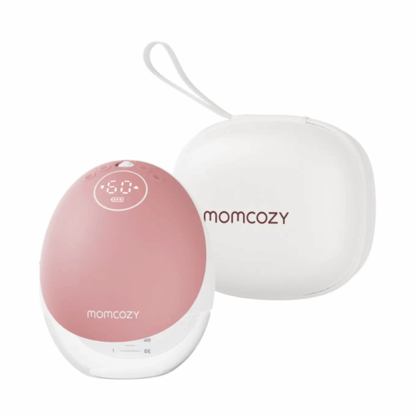 Momcozy Breast Pump M9 | Red Single & Momcozy Breastmilk Storing Bags - Set - Image 2