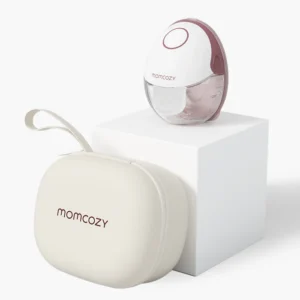 04_dfda22bb-402b-44a6-9f4b-3fb5995b6052 Momcozy Wearable Hands-Free Breast Pump Mobile Style M6 | Red Single