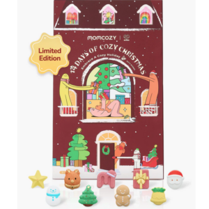 LIMITED EDITION Momcozy & BIG HUGS Christmas Bath Bombs Countdown Calendar Mystery Box (14 Pcs)
