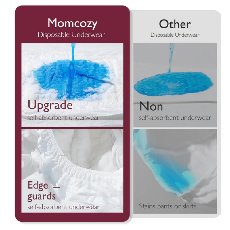 Momcozy Postpartum Disposable Underwear - Image 3